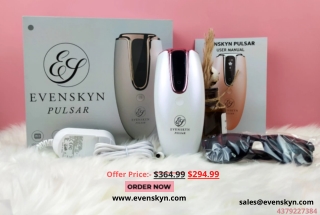 EvenSkyn® Pulsar: At-Home IPL Laser Hair Removal Handset