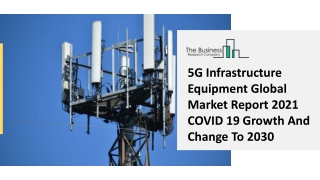 5G Infrastructure Equipment Market Size, Growth, Opportunity and Forecast to 2030