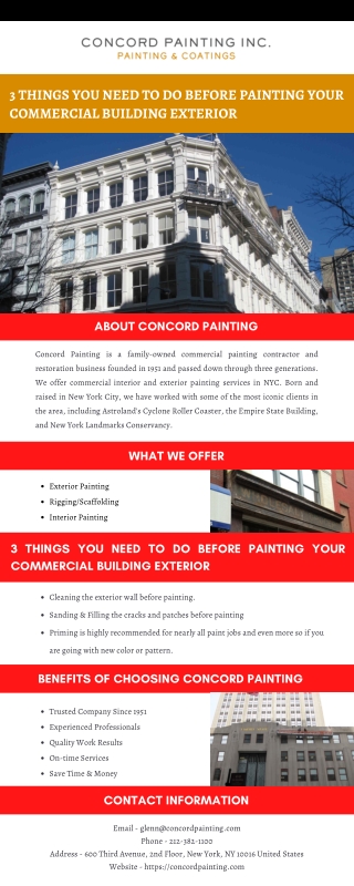 3 Things You Need To Do Before Painting Your Commercial Building Exterior