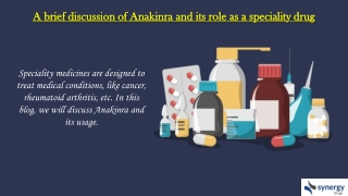 Import speciality medicine from synergydrugs