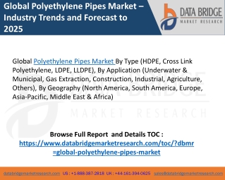 Polyethylene pipes market