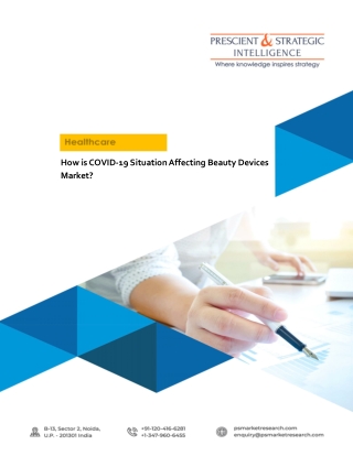 Beauty Devices Market to Witness Robust Growth in Coming Years