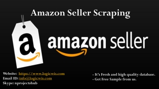 Amazon Seller Scraping