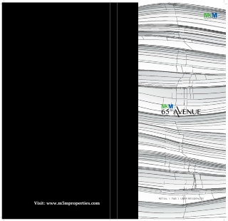 M3M 65th Avenue at Sector 65, Gurugram Brochure | High-Street Retail Spaces Investment from ₹1.2 Cr*