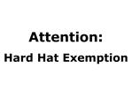 Attention: