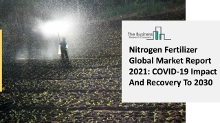 Nitrogen Fertilizer Market Business Segments, Size Estimations, Drivers And Forecast 2025