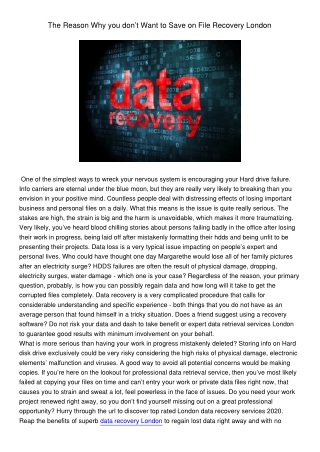 TheReasonWhyyoudontWanttoSaveonFileRecoveryLondon