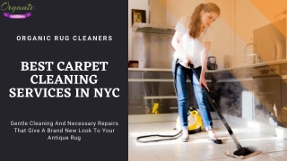 Certified Rug Cleaning NY Services