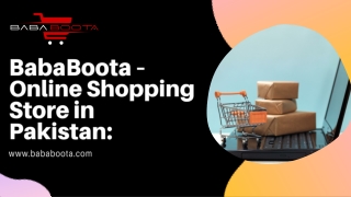 BabaBoota – Online Shopping Store in Pakistan