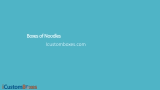 Custom Printed Boxes Of Noodles Cheap Rate
