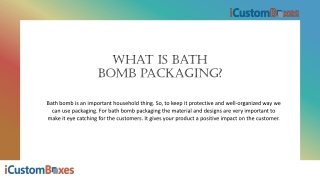 Get Custom Bath Bomb Boxes On Wholesale Rates