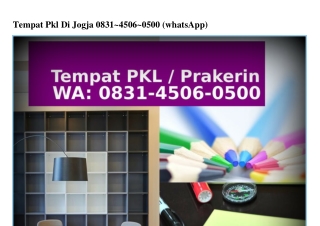 Tempat Pkl Di Jogja Ô83I.45Ô6.Ô5ÔÔ{WhatsApp}