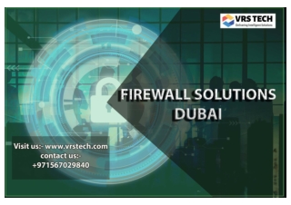 Firewall Network Security Dubai