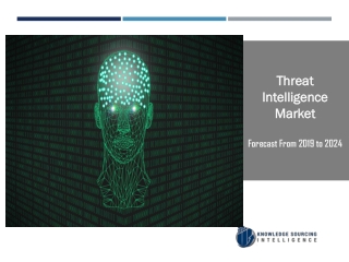 Threat Intelligence Market to be Worth US$2,263.982 million in 2024