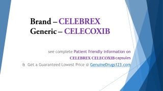 What is the major side effect of Celecoxib?