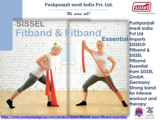 SISSEL® Fitband & SISSEL® Fitband Essential | Pushpanjali medi India Pvt Ltd