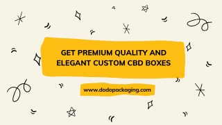 Custom Printed CBD Packaging Wholesale | CBD Product Boxes