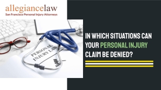 In Which Situations Can Your Personal Injury Claim Be Denied?