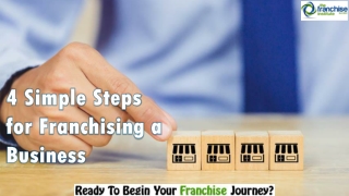 4 Simple Steps for Franchising a Business