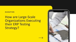 How Organizations are Executing their ERP Testing Strategy?
