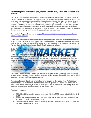 Feed Phytogenics Market