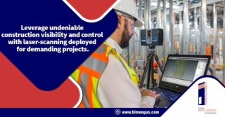 Leverage undeniable construction visibility and control with laser-scanning deployed for demanding projects.