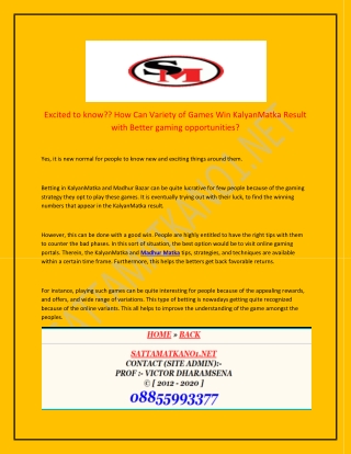 Win a Madhur matka game and madhur chart