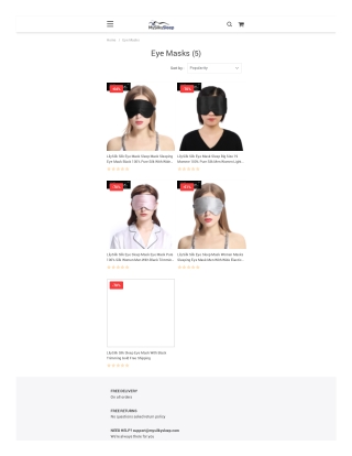 Silk Eye Masks, Pure Silk Sleep Mask- Mysilkysleep
