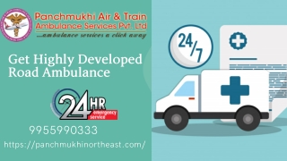 Book the Well-Known Ambulance Service in Zunheboto with Best Amenities