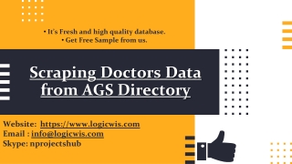 Scraping Doctors Data from AGS Directory