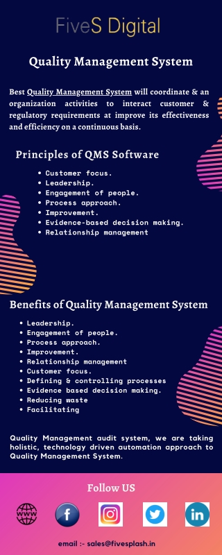 Quality Management System - FiveSdigital