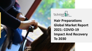 Hair Preparations Market Opportunity, Recent Innovations, Outlook And Emerging Insights