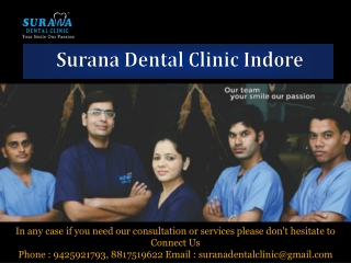 Best Dental Clinic in Vijay Nagar, Indore - Surana Dental Clinic