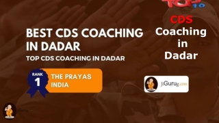 Best CDS Coaching in Dadar