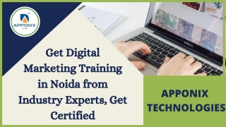 DIGITAL MARKETING TRAINING IN NOIDA