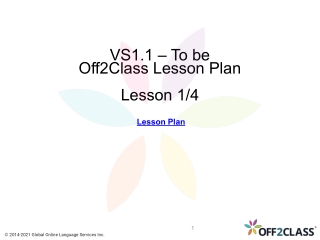 Teaching The Verb “be” Free ESL Lesson Download