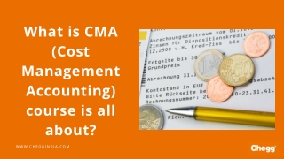 What is the Cost Management Accounting course all about?