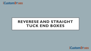 Up to 30 Percent Off At Reverse Tuck End Boxes