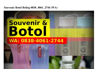 Souvenir Botol Beling Ö8384Ö612ᜪ44(WA)