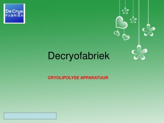 Cryolipolyse Startpakketten | NL