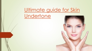 Skin Undertone