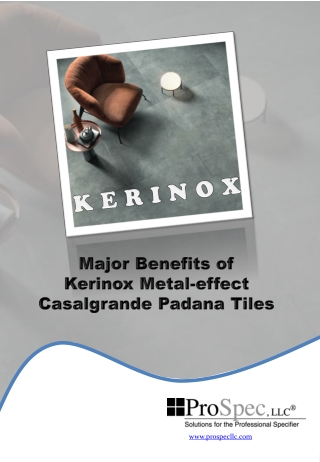 Major Benefits of Kerinox Metal-effect Casalgrande Padana Tiles