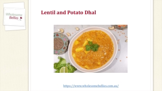 Lentil and Potato Dhal