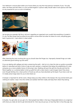 Carpet Cleaning Tips - 5 Solutions To Extend The Life Of Your Carpet