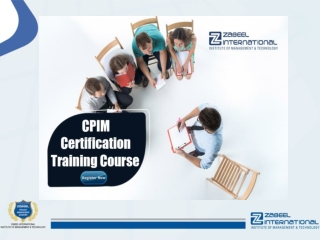 CPIM course- What is CPIM (Production and inventory) course