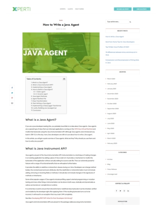 How to Write a Java Agent