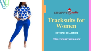 Tracksuits for Women Online at ShoppySanta