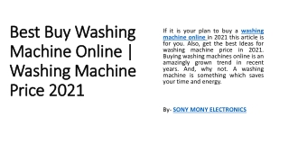 Buy washings machine online in Mumbai | automatic and semi-automatic
