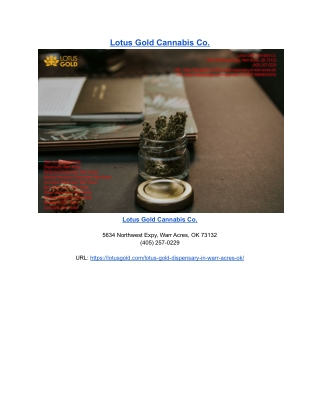Lotus Gold Cannabis Co.