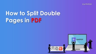 How to split double paged PDF documents into individual pages